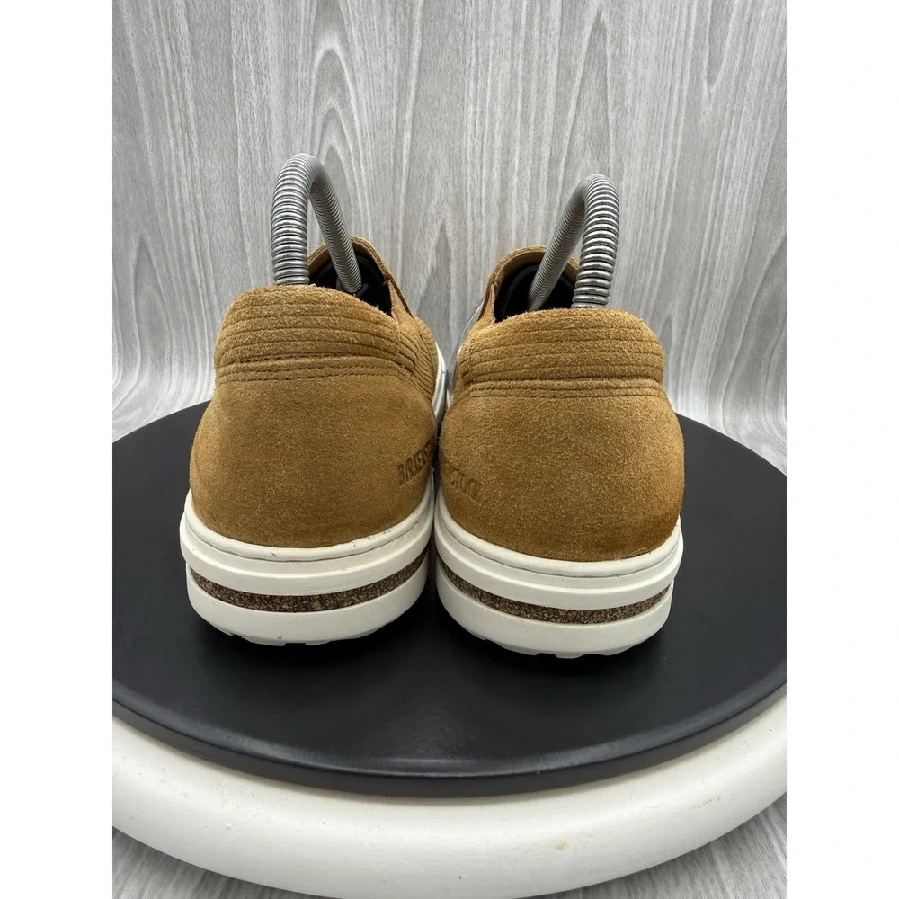 Birkenstock Oswego Womens US 10 EU 41 Brown Suede Leather Slip On Shoes NEW